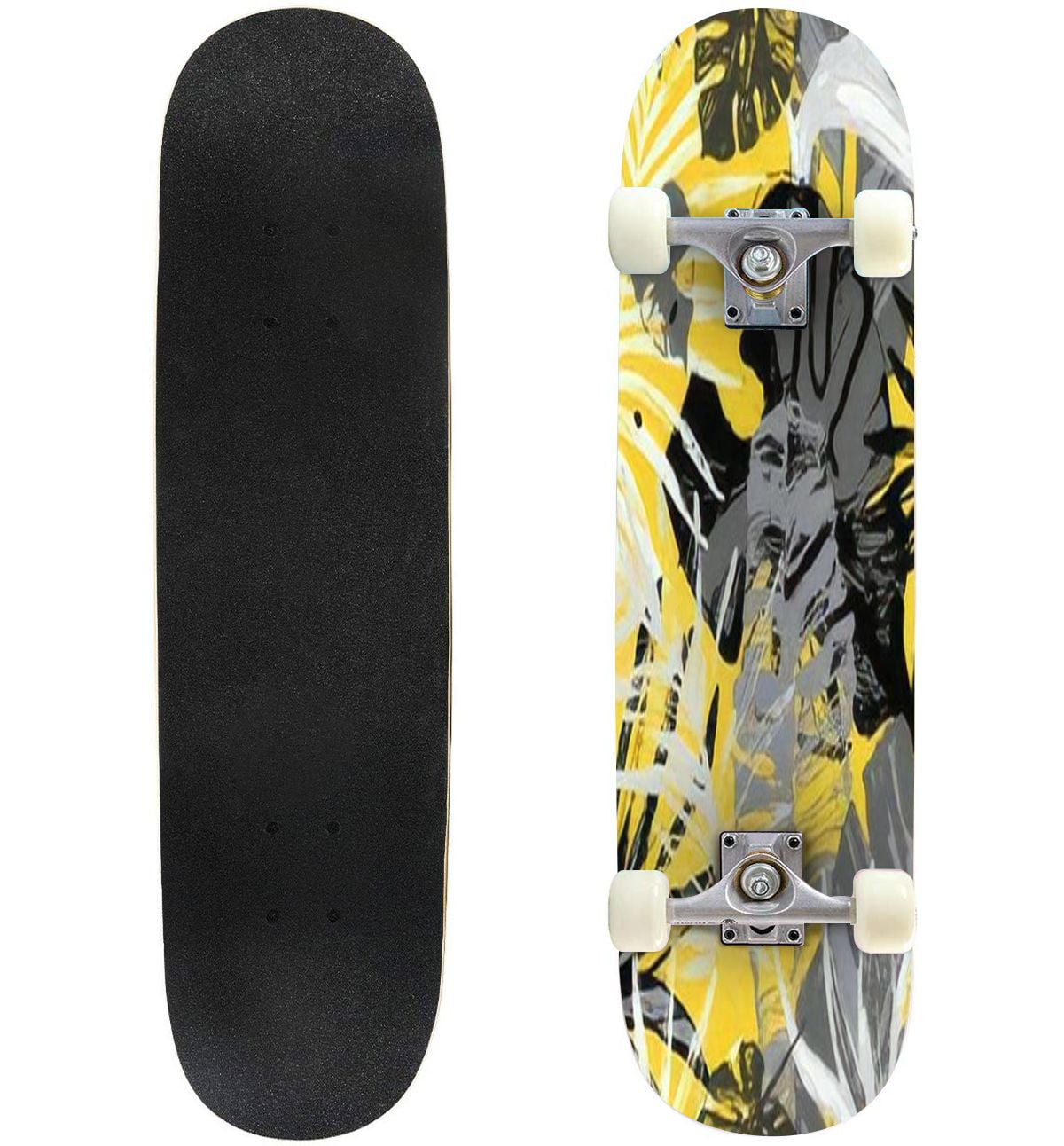 Skateboard Complet 31" Nascar - Double Kick Concave - Neuf Avec Petits Défauts