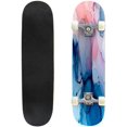 thumbnail image 1 of Skateboards for Beginners Hand ink texture Abstract 31"x8" Maple Double Kick Concave Boards Complete Skateboards Outdoor for Adults Youths Kids Teens Gifts, 1 of 1