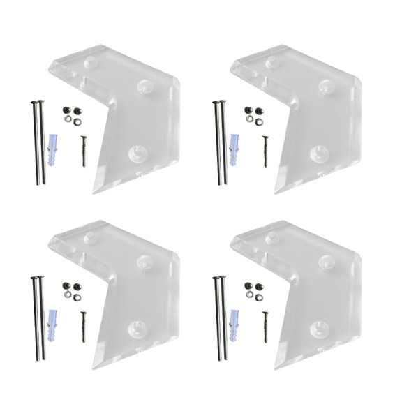 Skateboards Wall Hanger Acrylic Floating Deck Display Vertical Storage Solution for Skaters Secure & Decorative Storage