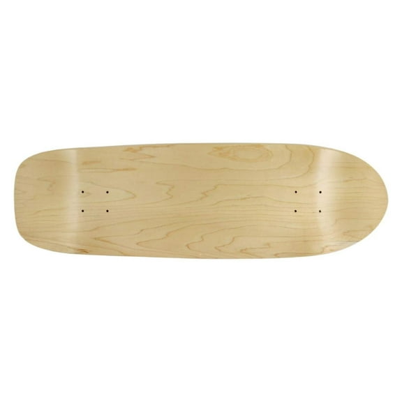 Skateboards Old School 10x33 Natural Blank Deck