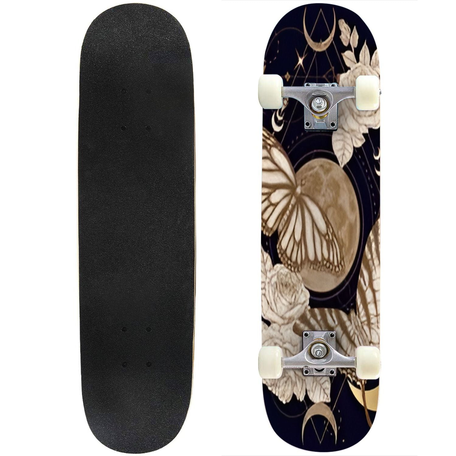 Skateboards mystical Butterfly podalirius Butterfly surrounded by ...