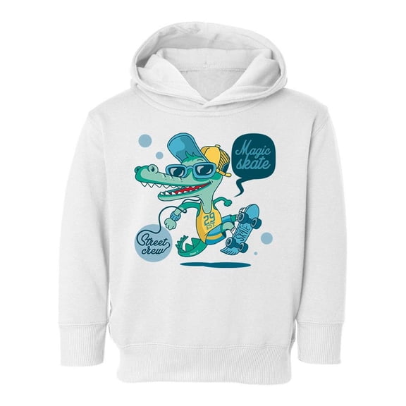 Skater Crocodile Hoodie Toddler -Image by Shutterstock,  2 Toddler