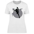 thumbnail image 1 of Skater Girl Athlete T-Shirt Women -Image by Shutterstock, Female Medium, 1 of 2