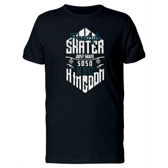 Skater Kingdom Just Skate  T-Shirt Men -Image by Shutterstock, Male Small
