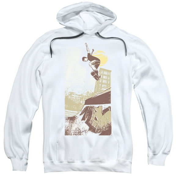 - Skater On Half Pipe - Pull-Over Hoodie - Small