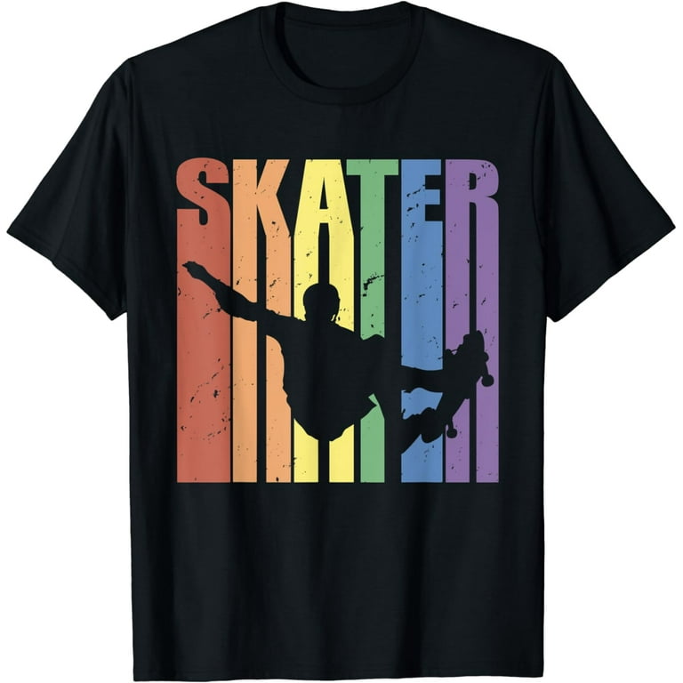 Skater Skateboarding Shirt For Men And Boys Retro Vintage Skater Skateboarding Shirt For Men And Boys Retro Vintage