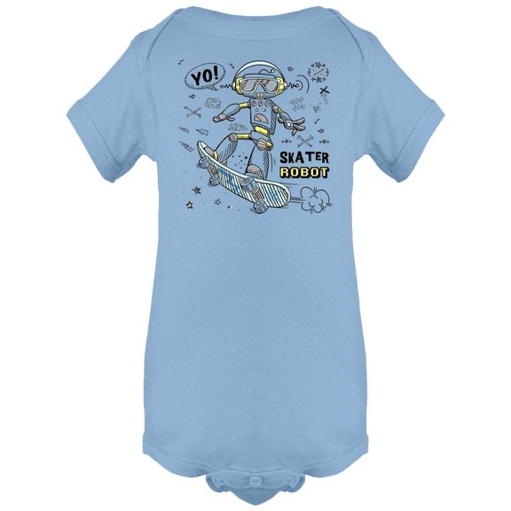 Skater Robot Bodysuit Infant -Image by Shutterstock, Newborn