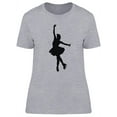 thumbnail image 1 of Skater Silhouette T-Shirt Women -Image by Shutterstock, Female x-Large, 1 of 2