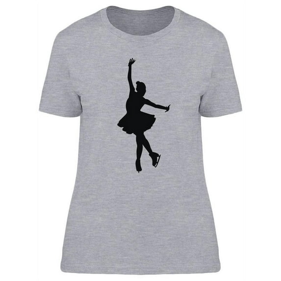 Skater Silhouette T-Shirt Women -Image by Shutterstock, Female x-Large