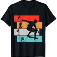 thumbnail image 1 of Skater Skateboarder Retro Skateboard Boys Youth T-Shirt men and women can wear, black, white, gifts, 1 of 4