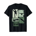 thumbnail image 1 of Skater Skateboarder Retro Skateboard Gift for Boys T-Shirt, 1 of 5