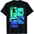 thumbnail image 1 of Skater Skateboarder Skateboard Kids Boys Youth T-Shirt, 1 of 3