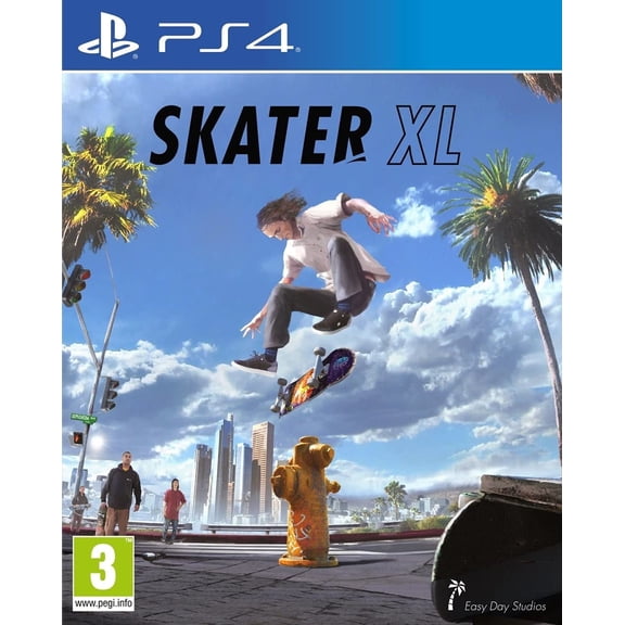 Skater XL (PS4 / Playstation 4) Skateboarding Gameplay, Evolved!