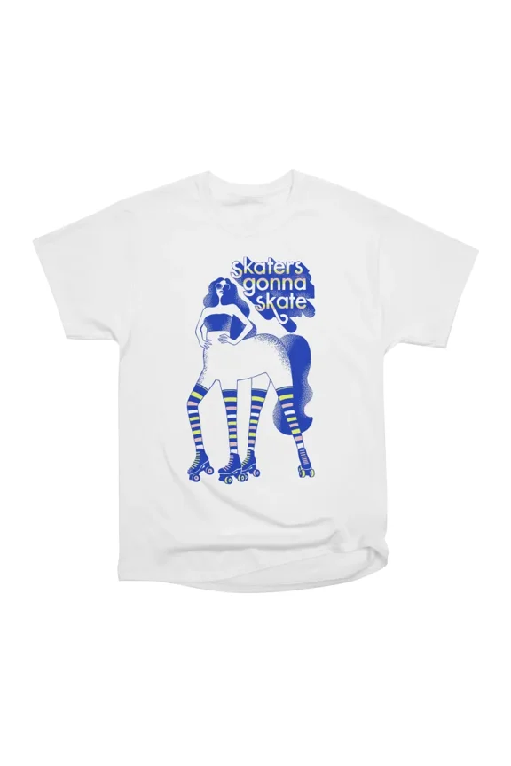 Skaters Gonna Skate T-Shirt Tee Gift For Him Merch For Her Apparel For Friend