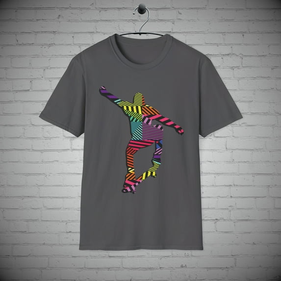 Skaters t-shirt, Skateboarder tee, Skating graphic tee, Urban skater