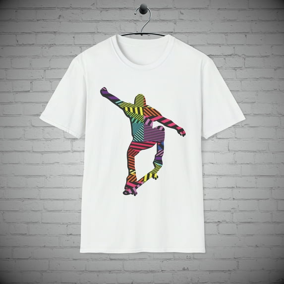 Skaters t-shirt, Skateboarder tee, Skating graphic tee, Urban skater