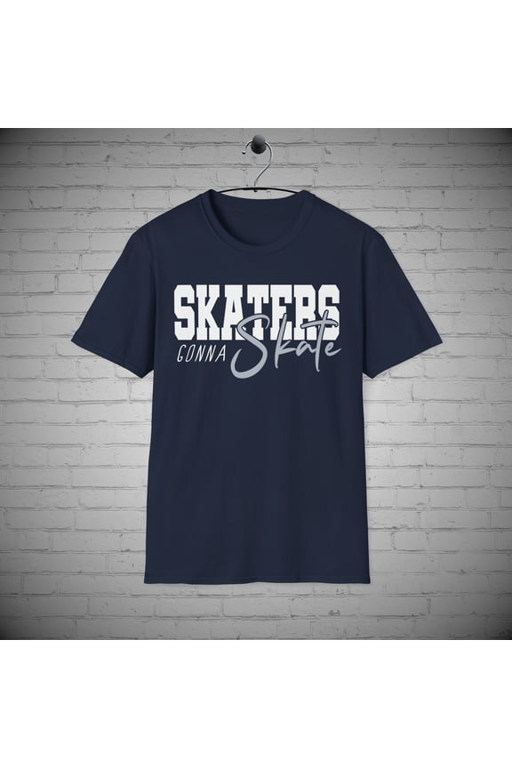 Skaters t-shirt apparel, Skateboarder tee, Roller Skating shirt
