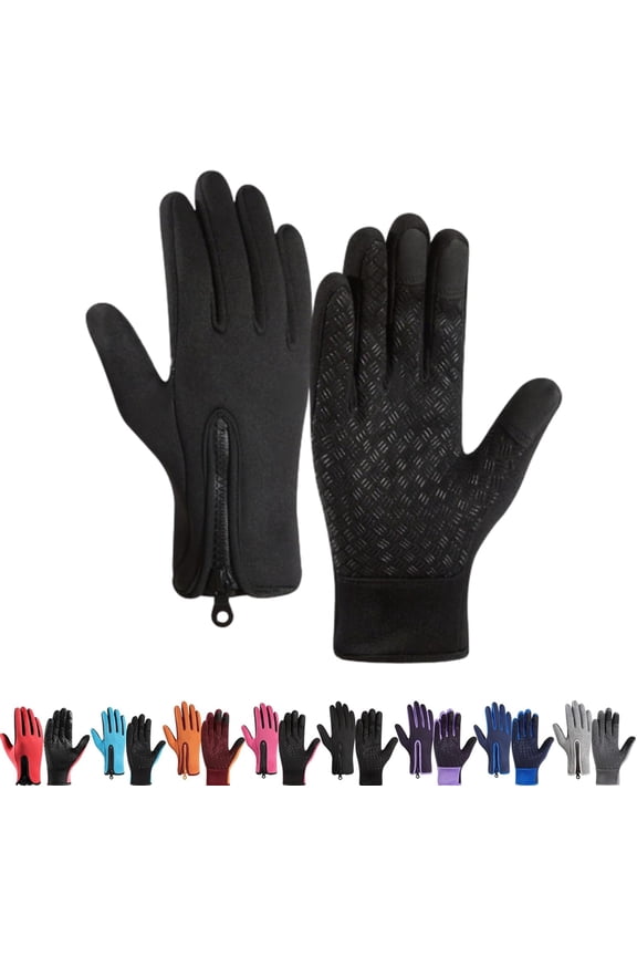 Skatesfor Gloves-Sakesfor Ultimate Waterproof & Windproof Thermal Non-Slip Gloves,Touch Screen Sports 𝐆loves for Men Women