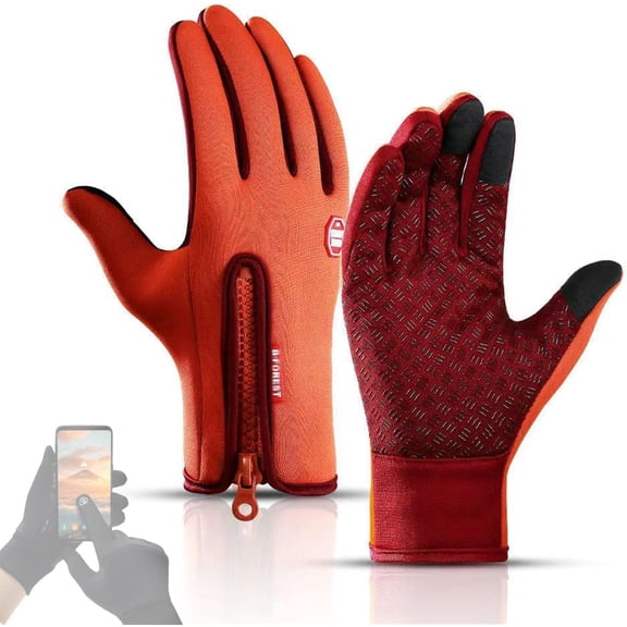 Skatesfor Gloves-Sakesfor Ultimate Waterproof & Windproof Thermal Non-Slip Gloves,Touch Screen Sports loves for Men Women