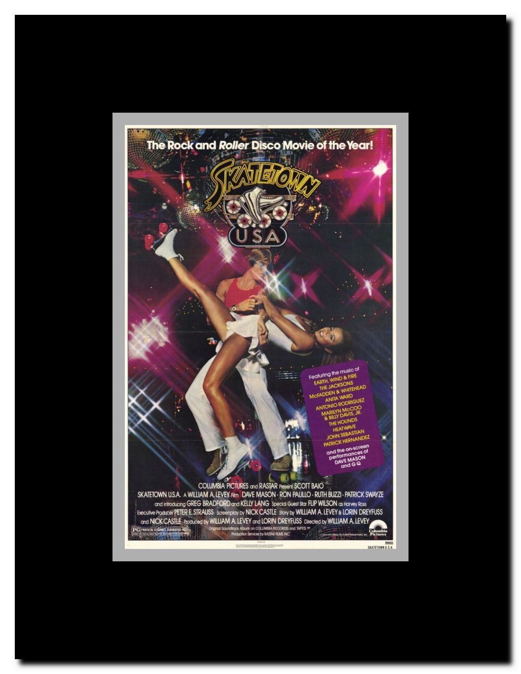 Skatetown U.S.A. Framed Movie Poster