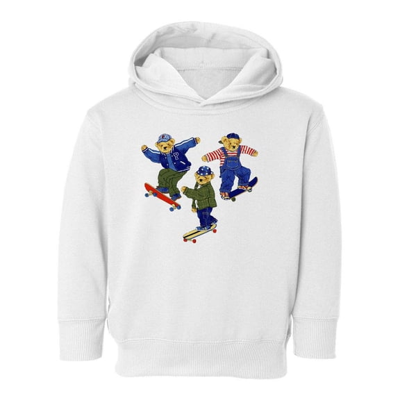 Skating Bears Hoodie Toddler -Image by Shutterstock,  4 Toddler