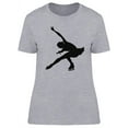thumbnail image 1 of Skating Female T-Shirt Women -Image by Shutterstock, Female Small, 1 of 2