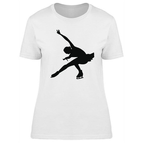 Skating Female T-Shirt Women -Image by Shutterstock, Female x-Large