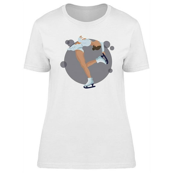 Skating Girl Athlete Design T-Shirt Women -Image by Shutterstock, Female x-Large