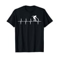 thumbnail image 1 of Skating Heartbeat Gift For Skaters & Skateboarders T-Shirt, 1 of 3