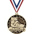 thumbnail image 1 of Skating Medals, 2" Gold Diecast Skating Medal Award 1 Pack, 1 of 1