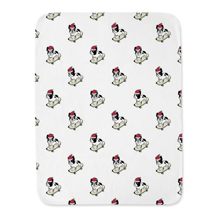 Skating Santa Dog Blanket -Image by Shutterstock,