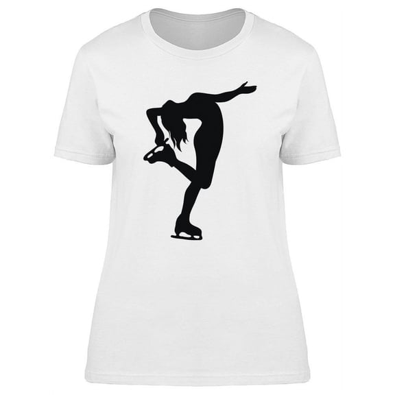 Skating Silhouette T-Shirt Women -Image by Shutterstock, Female Large
