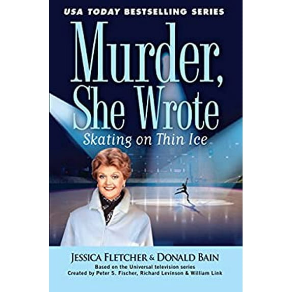 Pre-Owned Murder, She Wrote Mystery: Murder, She Wrote Skating on Thin Ice (Hardcover)(Large Print)