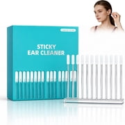 Skavix Ear Wax Removal Tool, Soft Head Sticky Ear Cleaner, Gentle Adhesive Ear Pick for Safe Effective Cleaning, Home Personal Care Kit