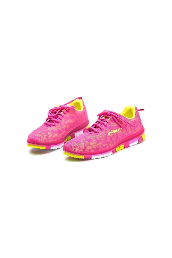 Skazz SPICY Colorful Fitness Sneakers, A Lightweight & Breathable Shoe for Dance & Workouts, Black, Size 11 M