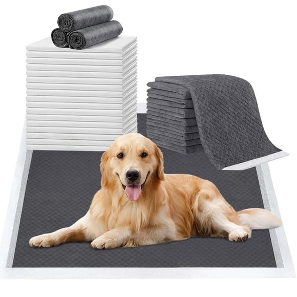 Skdwakiz Dog Pee Pads Extra Large 24" x 35", 20 Count Super Absorbent Charcoal Pee Pads for Dogs, Thicken Disposable Training Bed Pads for Pets, Doggies, Cats, Leak-Proof | Quick-Dry
