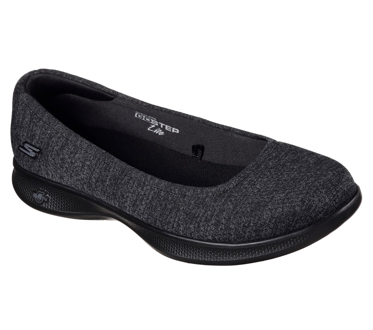 fordomme glemme elasticitet Skechers 14479BKGY Women's GO STEP LITE - EVOKE Casual Shoes 6.5 -  Walmart.com