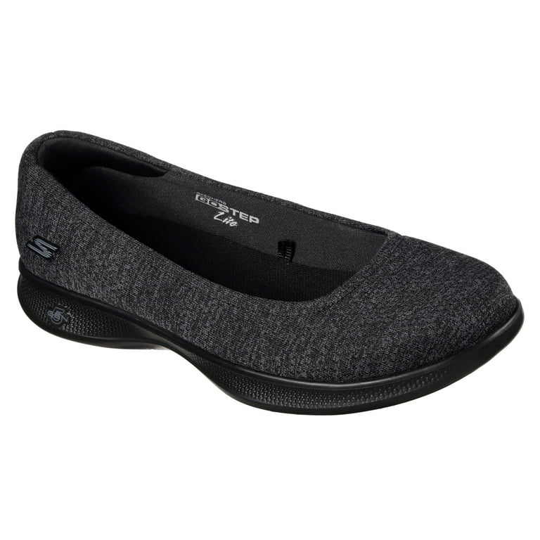 Skechers 14479BKGY Women's GO STEP - EVOKE Shoes 6.5 -