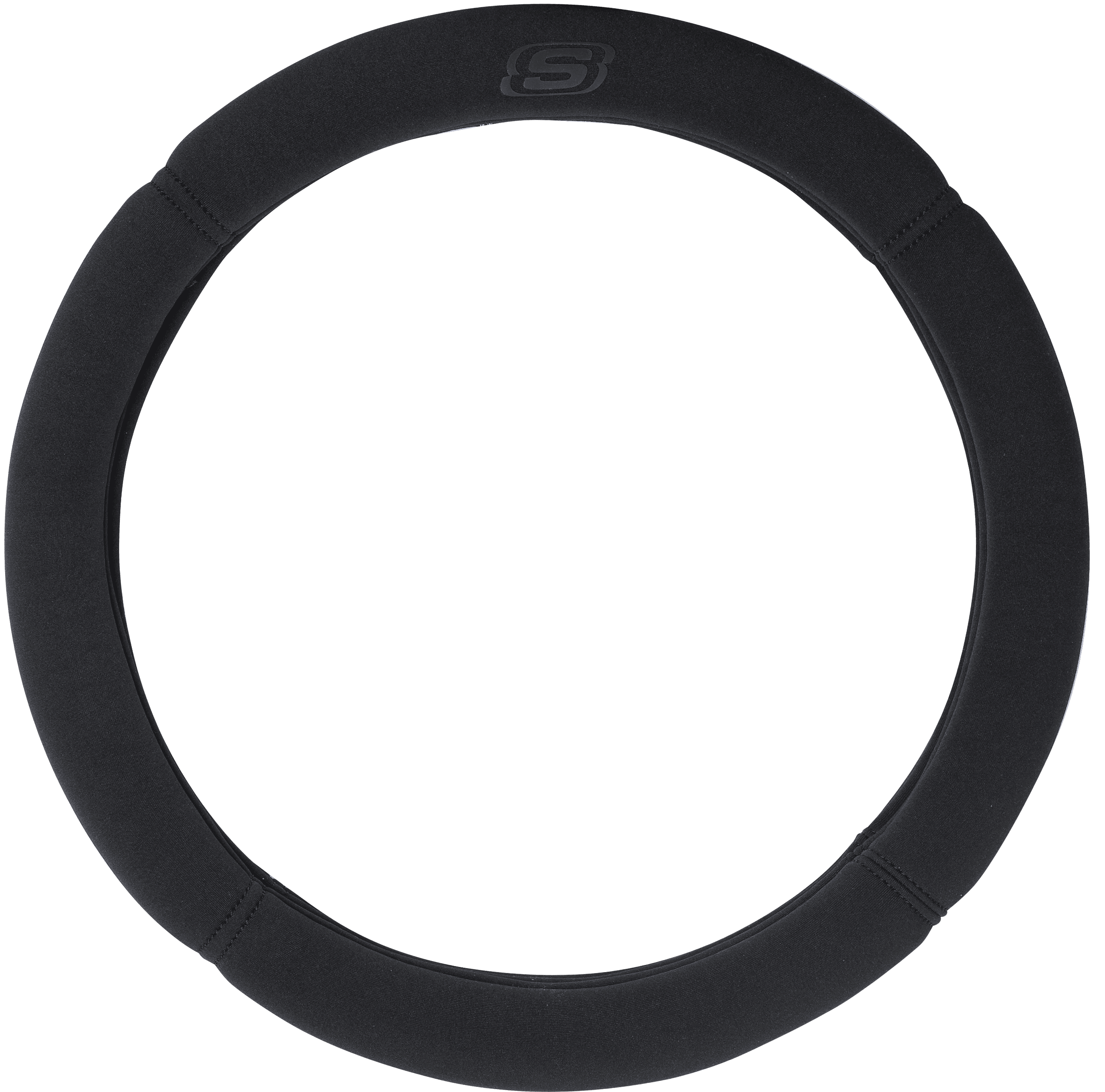 Skechers 1 Piece Car Steering Wheel Cover Memory Foam Polyester
