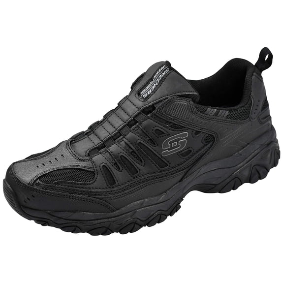 Skechers Afterburn Wonted Memory Fit Mens Slip on Shoes, Sporty Trainer Sneakers