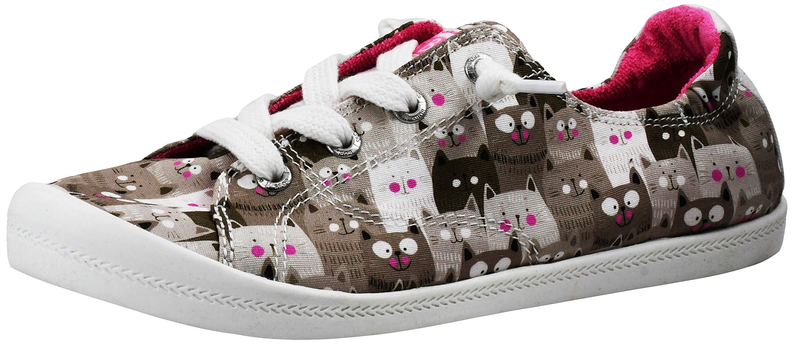 Skechers BOBS Beach Bingo-Kitty Pack WomenSlip on Shoes, Canvas ...