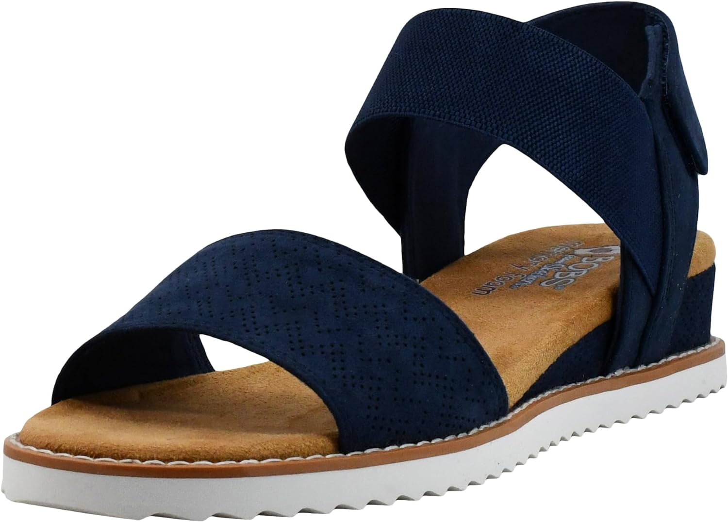 Skechers BOBS Women's Desert Kiss-Stretch Quarter Strap Sandal