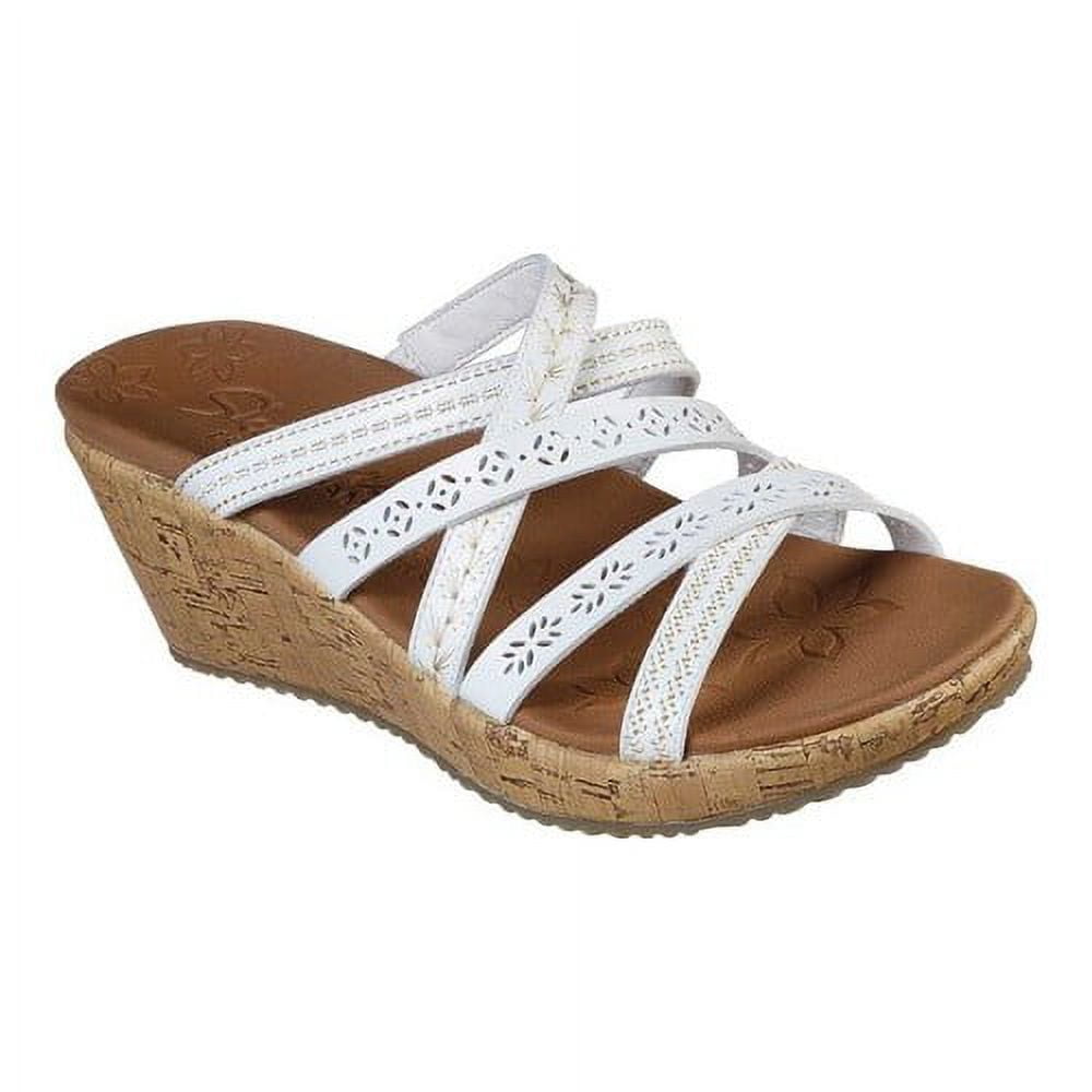 Skechers Beverlee Tiger Posse Slide Wedge Sandal (Women's) - Walmart.com
