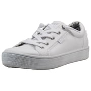 Skechers Bobs B Extra Cute 2cute4u Women Shoes Canvas Upper Memory Foam Cushioned Slip on Walking Casual Sneakers Vegan Flatform Outsole