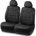 thumbnail image 1 of Skechers Car Seat Cover Leather  Front Seat Cover Universal Fit For Most Cars, SUVs and Vans( Black Color), 1 of 8
