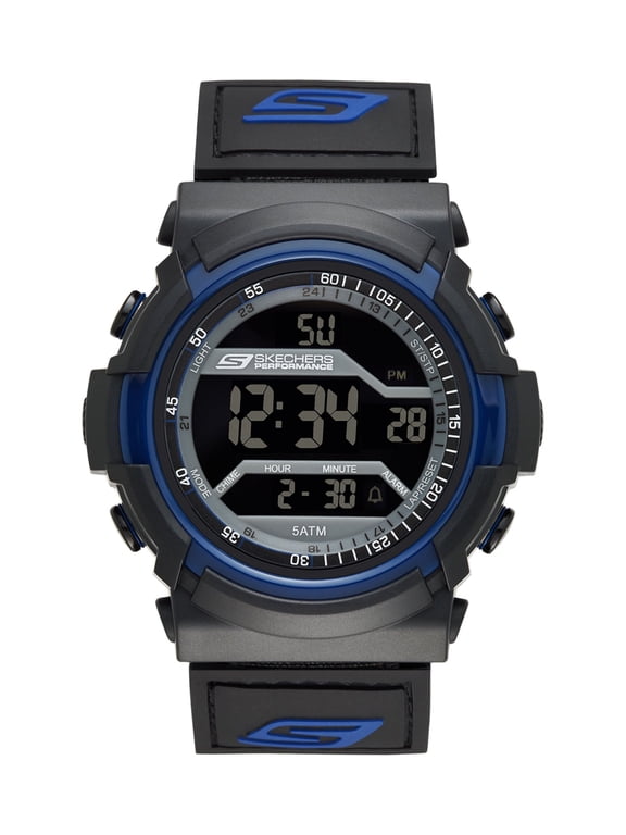 Flournoy Digital Chronograph Watch