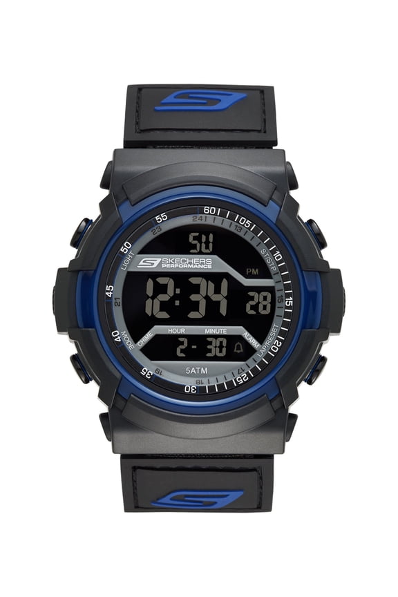 Flournoy Digital Chronograph Watch