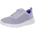 thumbnail image 1 of Skechers GO Walk Joy Upturn Womens Sneakers Gray/Purple 11, 1 of 3