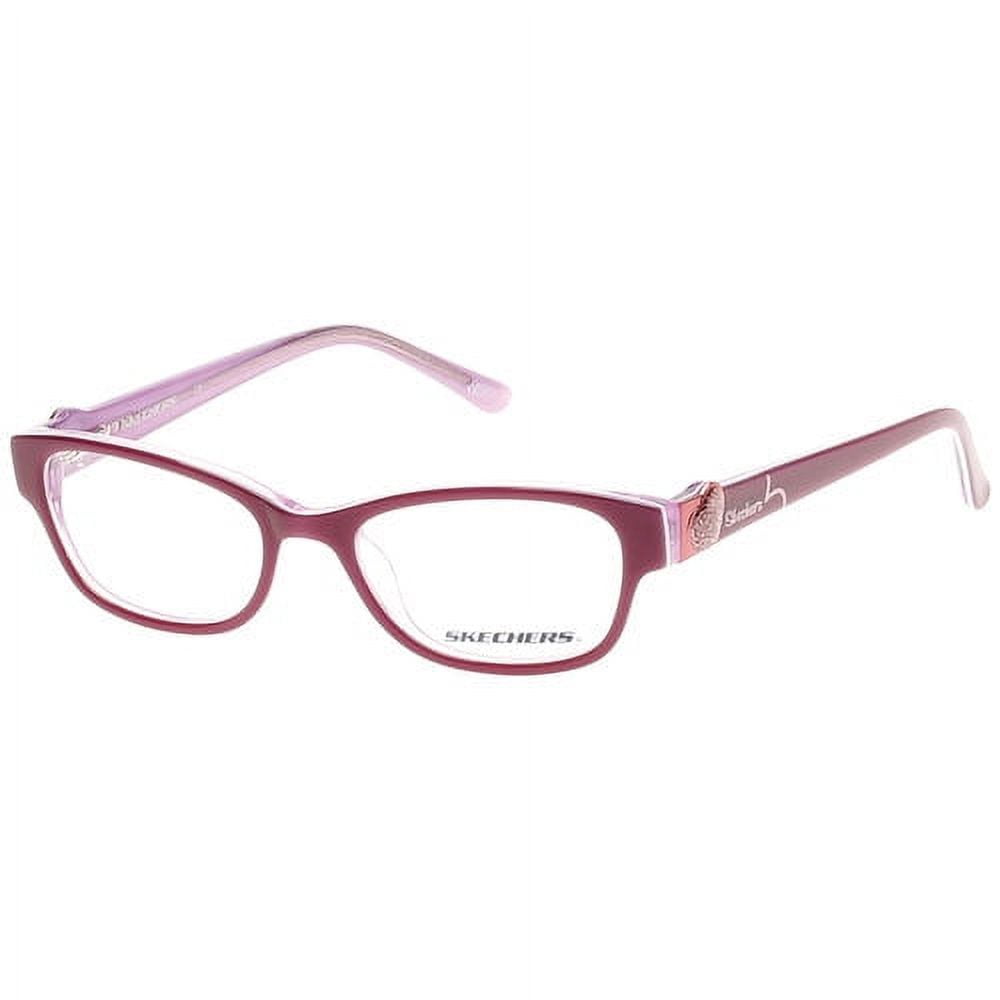 Skechers Girl's Eyeglass Frames, Pink HSA/FSA Eligible