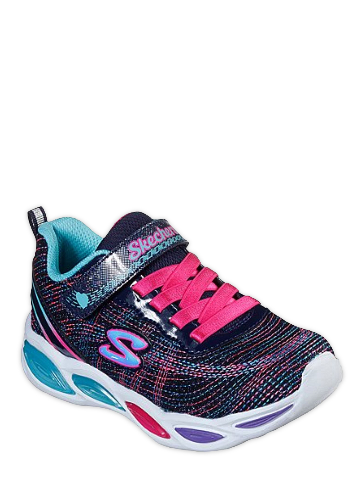 Skechers Girls Shimmer Beams Lighted Athletic Sneakers(Little Girl and Big Girl) - image 1 of 5